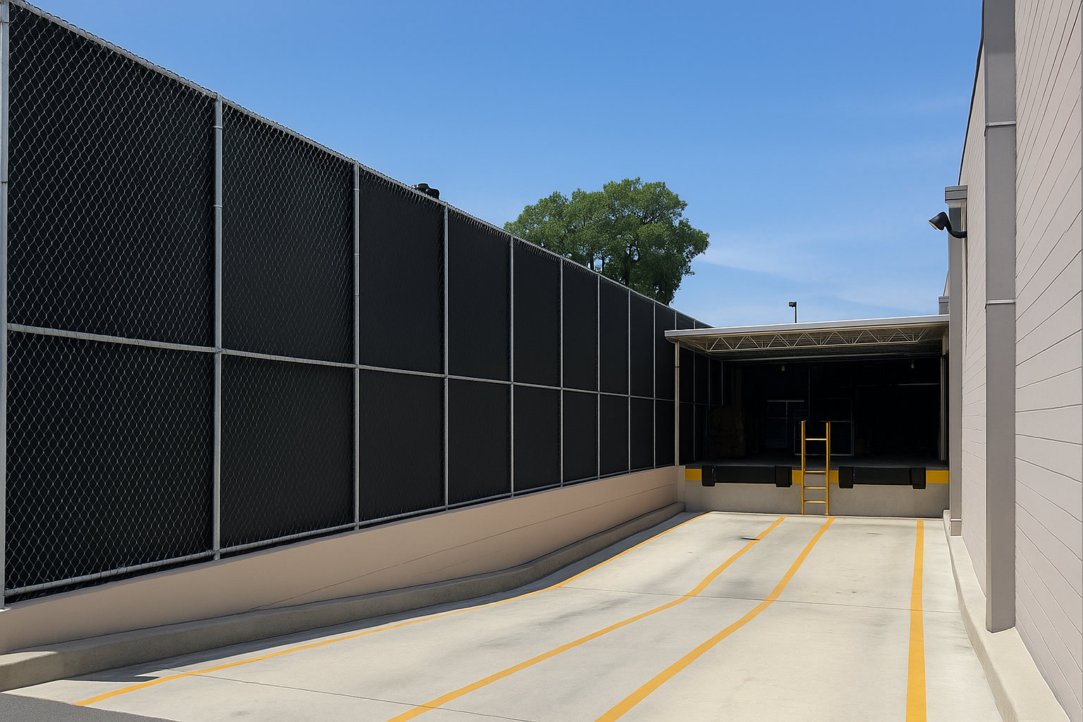 Sound-Barrier-Fence